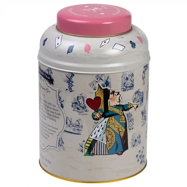 Alice In Wonderland Tea Caddy 240 Teabags English Afternoon - Image 5
