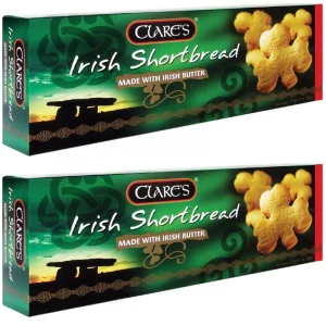 Clare's Irish Shamrock Shape Shortbread 135g x 2 packs