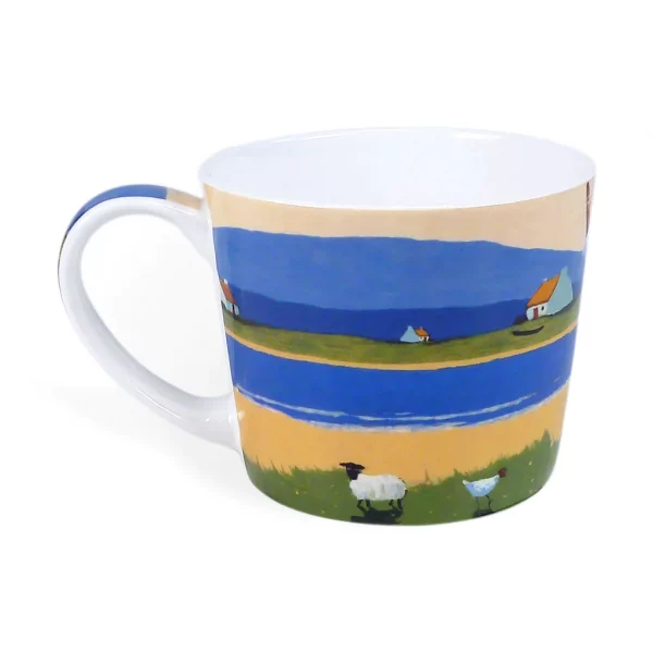New Bone China Mug ''Hand Wash Only'' Sheep - Image 2