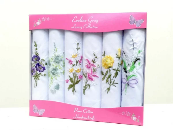 Linen and Cotton Handkerchiefs - Image 2