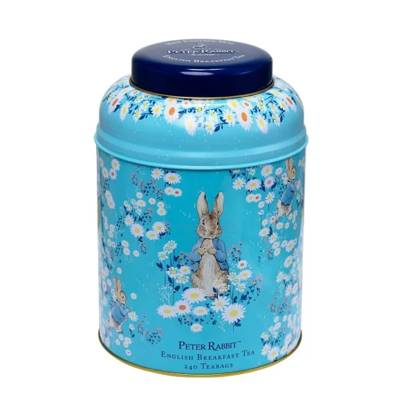 Deluxe Caddy Peter Rabbit Daises English Breakfast Tea 240 Teabags - Image 2