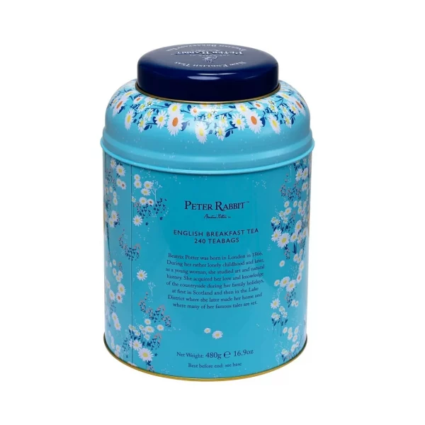 Deluxe Caddy Peter Rabbit Daises English Breakfast Tea 240 Teabags - Image 3