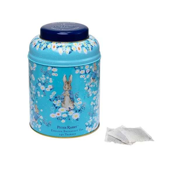 Deluxe Caddy Peter Rabbit Daises English Breakfast Tea 240 Teabags - Image 5