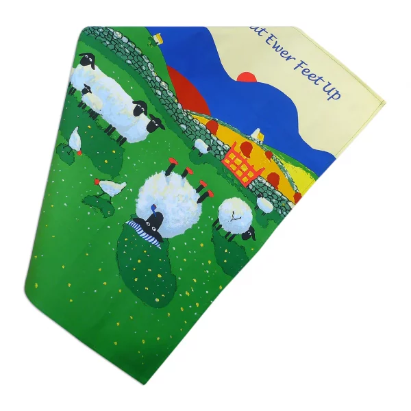 Thomas Joseph Set Time To Put Ewe'r Feet Up Coaster Mug Scatter Tray Tea Towel - Image 8