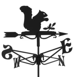 Weathervane Squirrel Powder Coated Mini